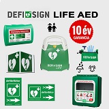 Sport csomag: DefiSign LIFE félautomata defibrillátor