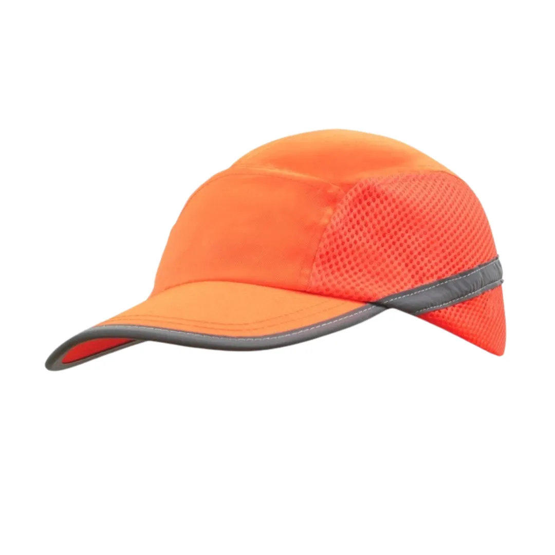 CZFlash MESH Orange - Jól láthatósági baseball sapka