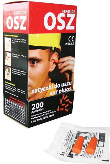 Füldugó-OSZ 200 Külön Csomagolt, Minimális rendelés 200db/1 doboz