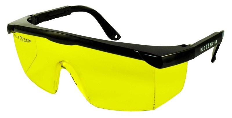 Védőszemüveg B507y sárga