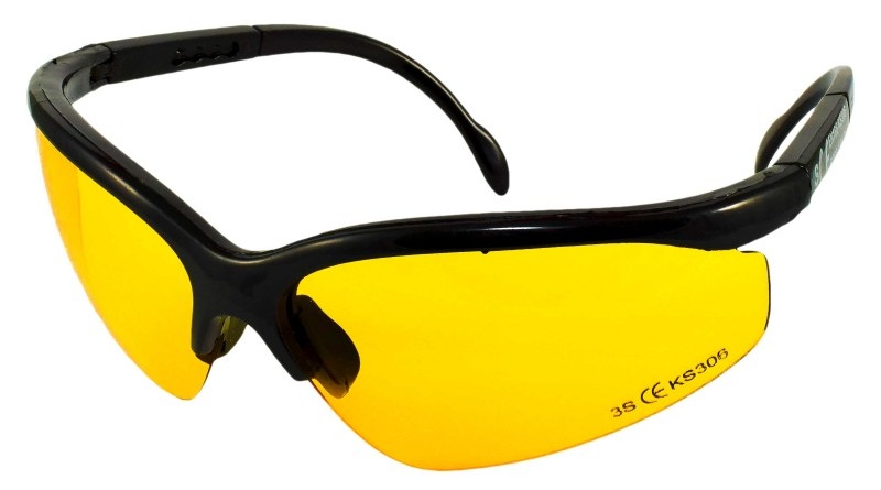 Védőszemüveg B306Y sárga