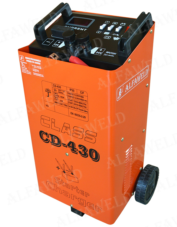 CLASS CD-430 Akkumulátortöltő és indító