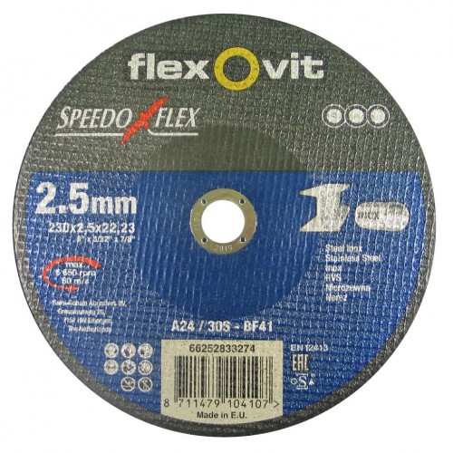 Speedoflex 230x2,5 vágókorong FÉM-INOX