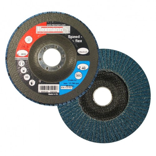 Speedoflex 125xZ120 lamellás csiszoló FÉM-INOX