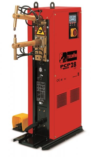 TELWIN PCP 28 állványos ponthegesztő LCD-kijelzővel