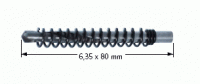 6,35x80mm központfúró befogószárba 20.1505