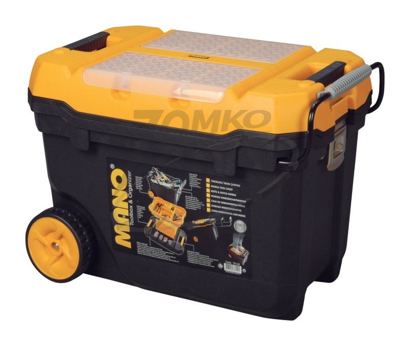 MANO szerszámláda kerekekkel 595x380x420 TK-28