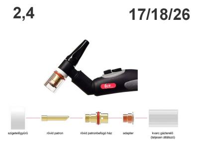 PARKER awi kvarc szett SR17/18/16 átm: 2,4mm
