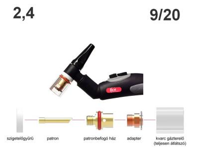 PARKER awi kvarc szett SR9/20 átm: 2,4mm