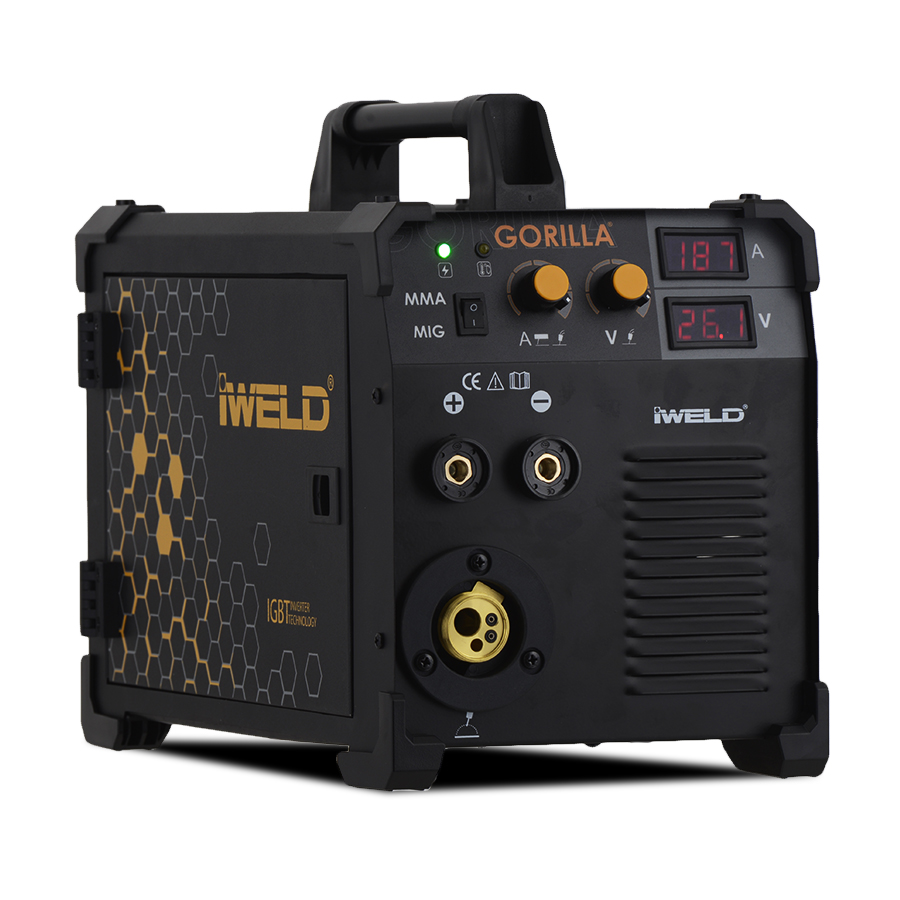 IWELD GORILLA POCKETMIG 195 ALUFLUX hegesztő inverter
