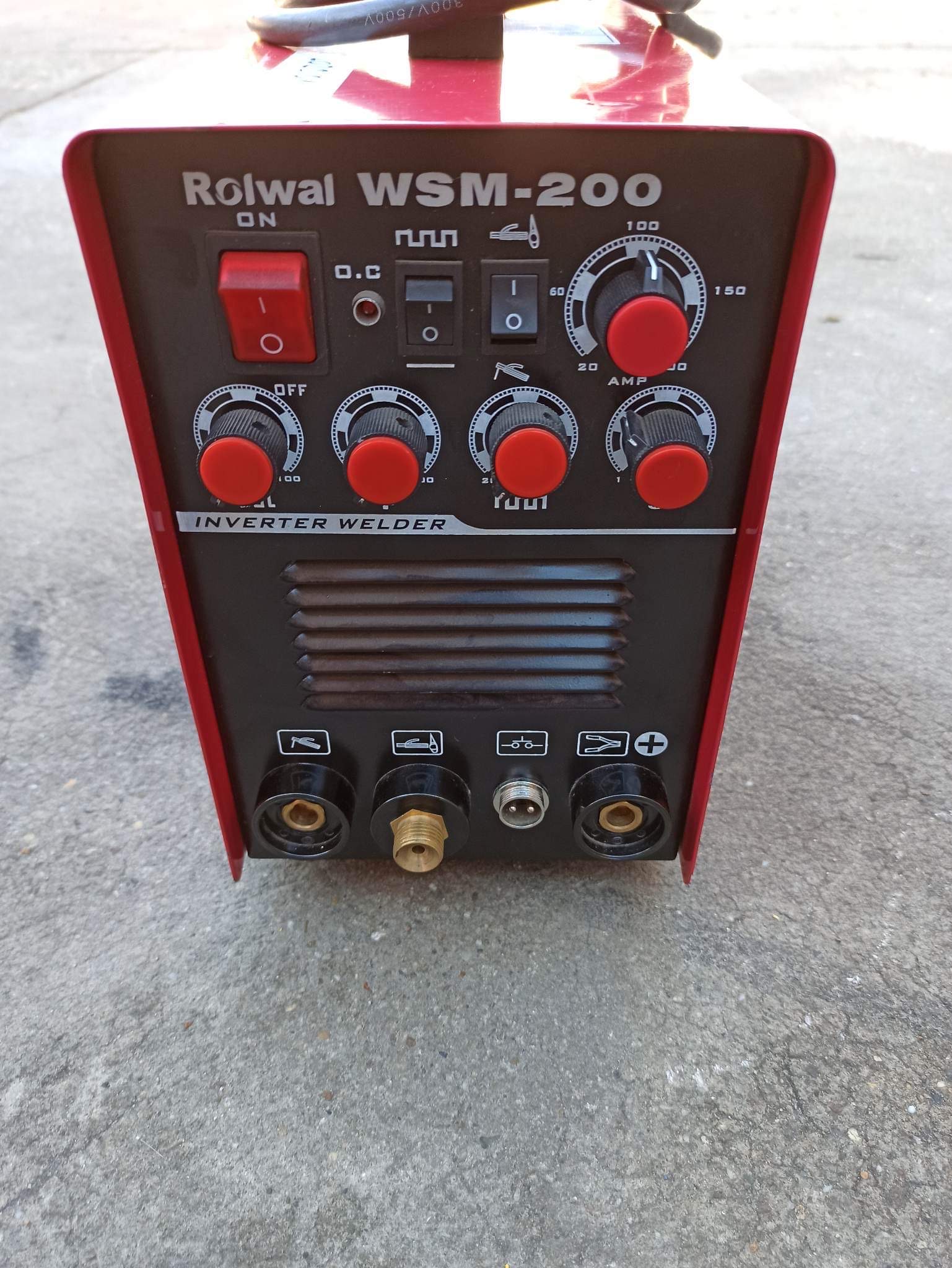 Rolwal WSM-200 DC TIG hegesztő inverter ÚJ GÉP