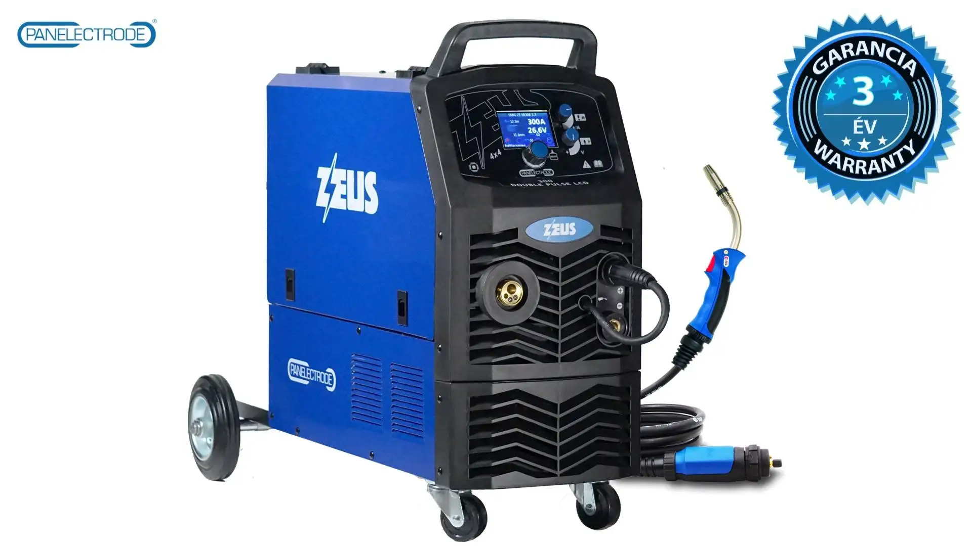 ZEUS 300 Double Pulse inverteres hegesztőgép (UTOLSÓ DARAB)