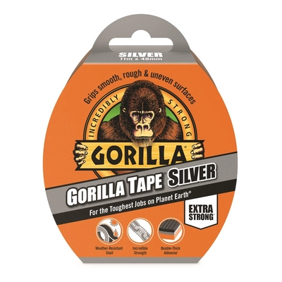 Gorilla TAPE Silver szürke ragasztószalag 11m x 48mm