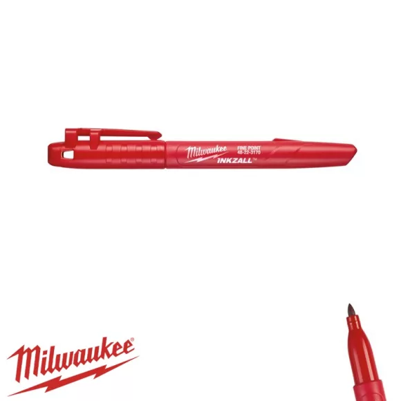 Milwaukee piros jelölő filc INKZALL™
