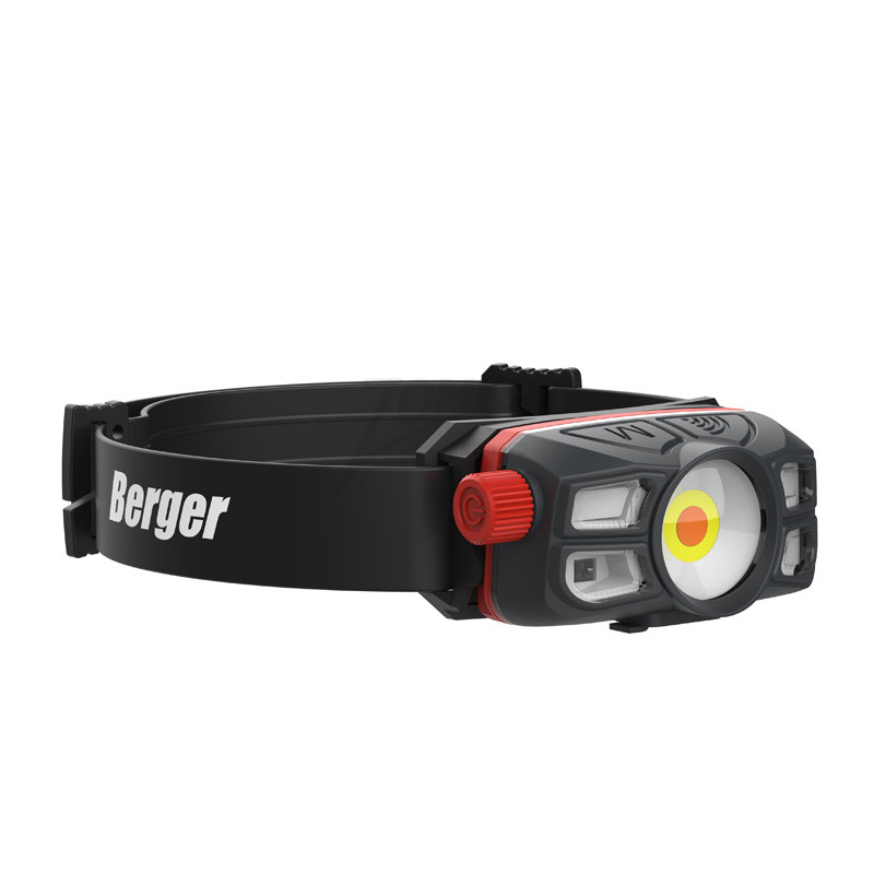 BERGER Head Pro 400-3CL akkus fejlámpa Li-Ion IP67