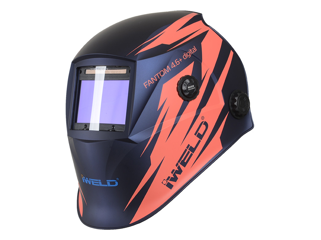 IWELD FANTOM 4.6 Automata hegesztő fejpajzs (kék-metál)