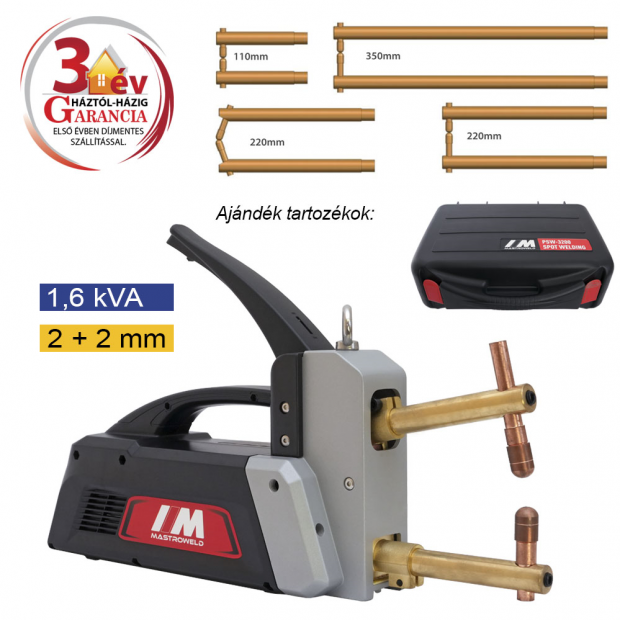 MASTRO PSW-3200 kézi ponthegesztő 1,6 kVA