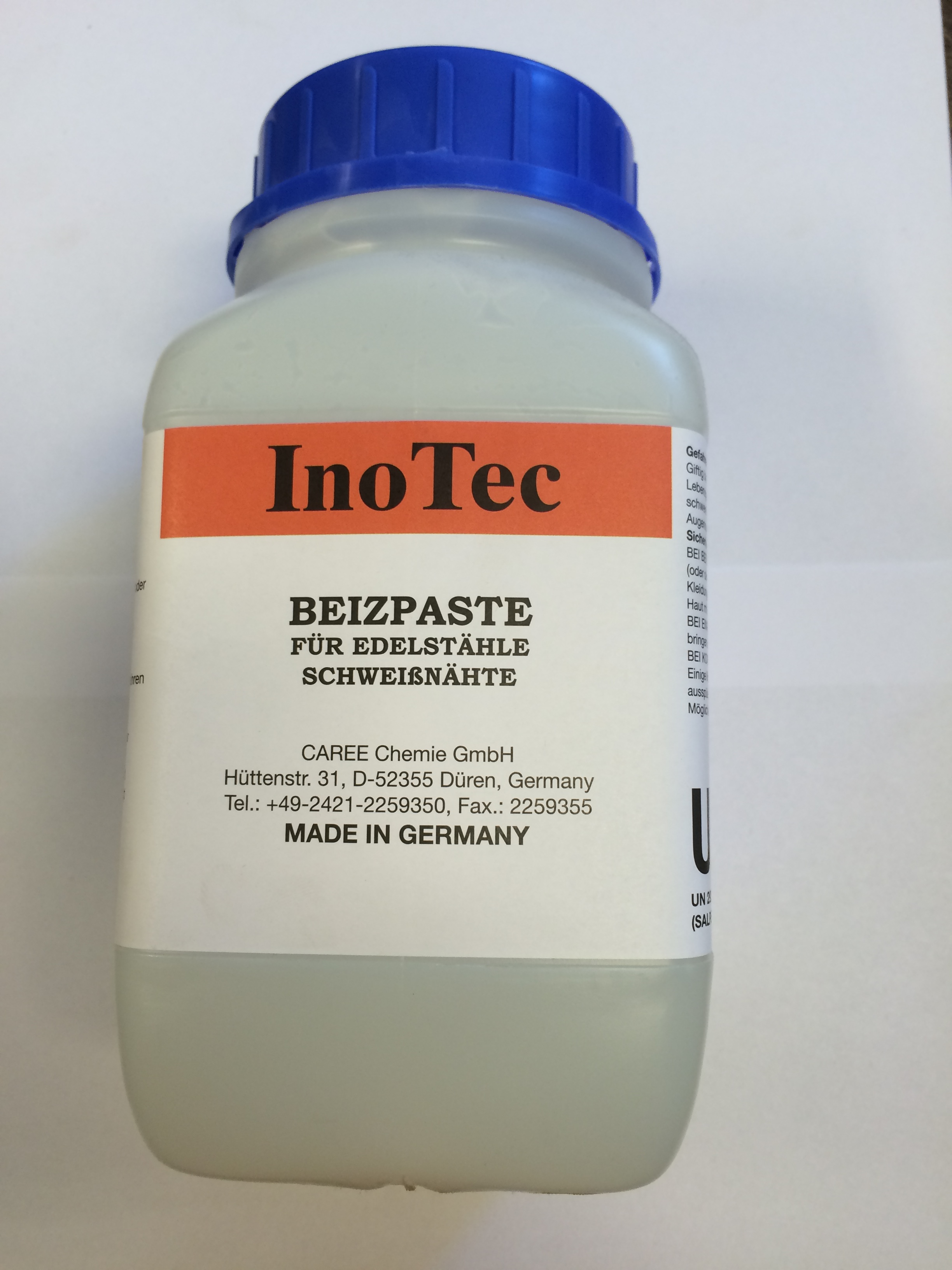 INO TEC pácpaszta (színtelen) 2kg