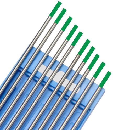 Wolfram elektróda WP 2,0x175mm ZÖLD