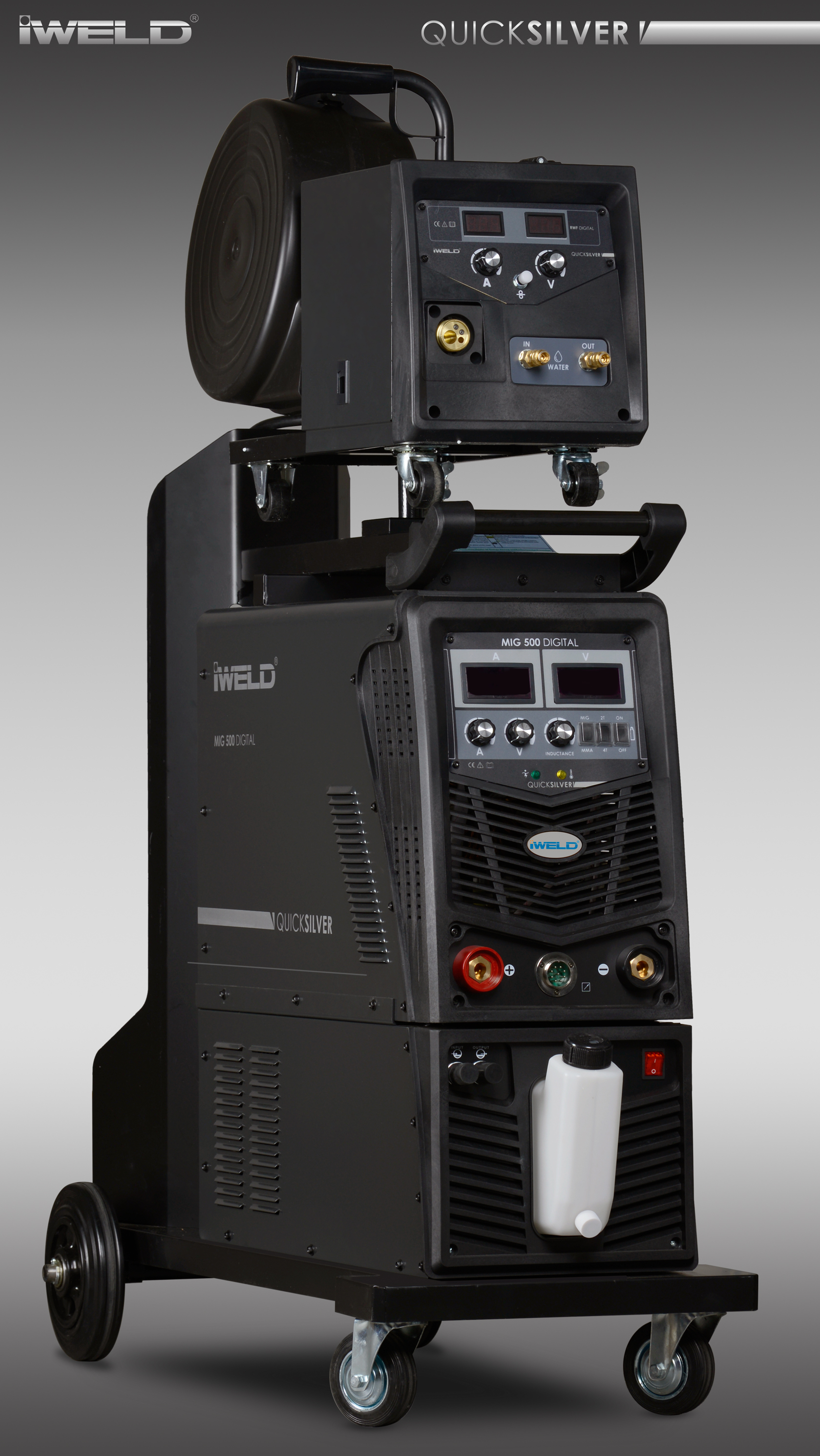 IWELD MIG 500 DIGITAL hegesztő inverter, különtolós kivitel