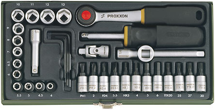 Proxxon 1/4" 36 R. 4-13 MM Kulcskészlet 23.080