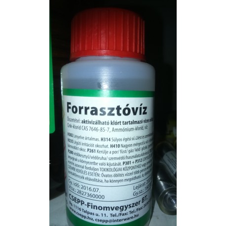 Forrasztóvíz, 0.1 L