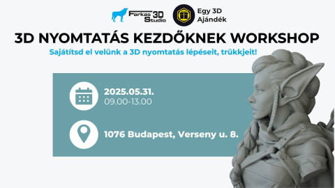 3D nyomtatás kezdőknek Workshop
