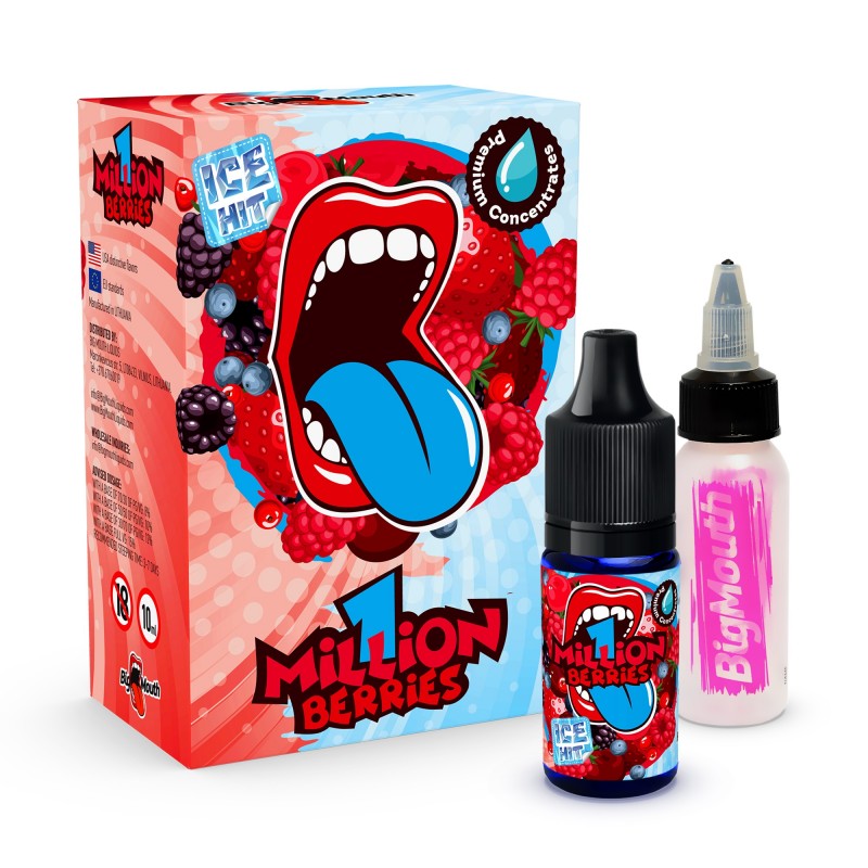 ICE HIT Big Mouth Classic 1 Million Berries 10ml