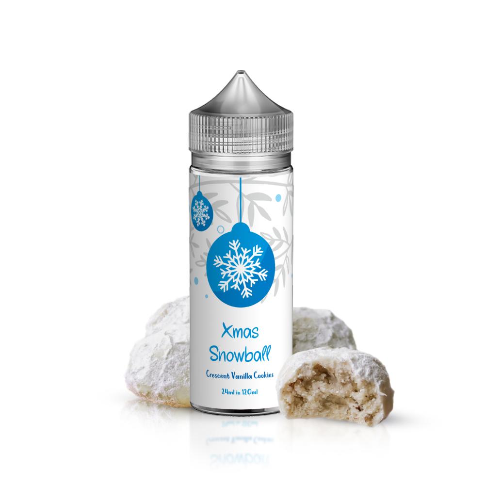 Journey Xmas Snowball Crescent Vanilla Cookies 120ml/24ml