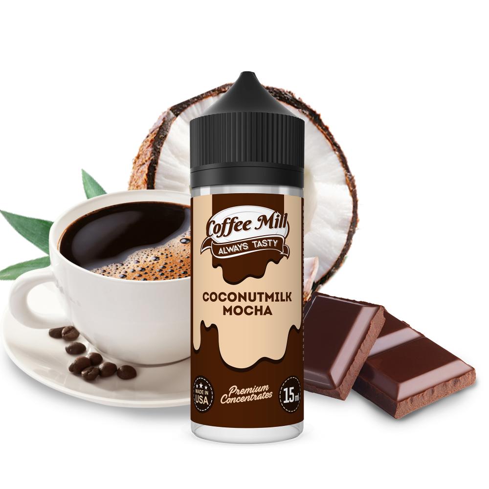 Coffee Mill Shake and Vape Coconutmilk Mocha 120ml/15ml