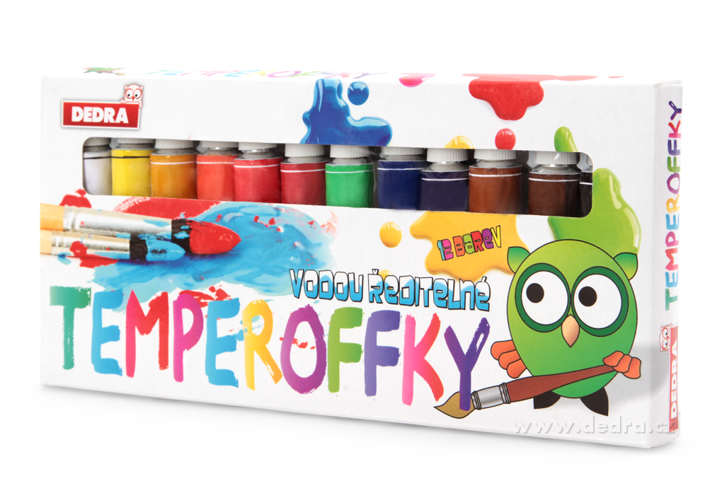 Tempera festék 12 színű