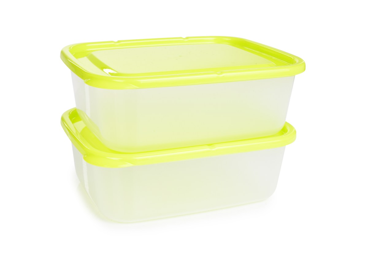 GREENBOX élelmiszer tároló doboz 2 db - 1300 ml