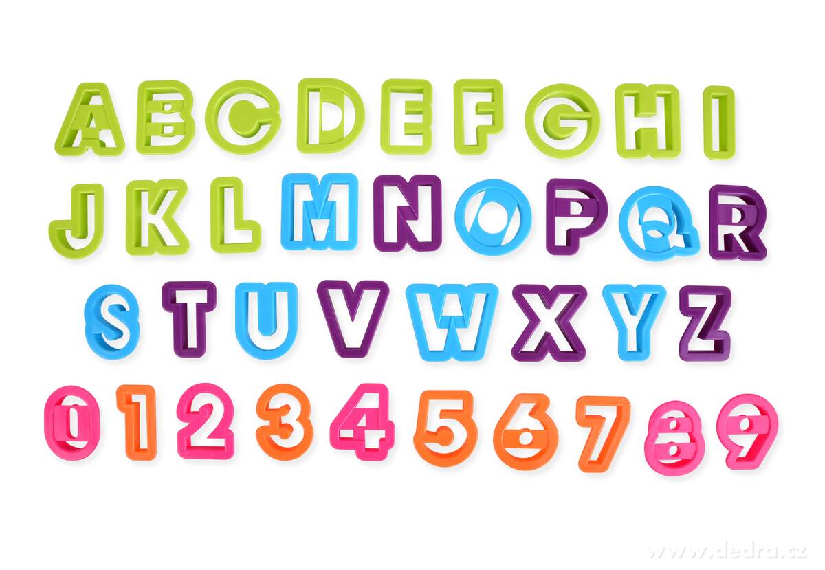 ABC kiszúró forma