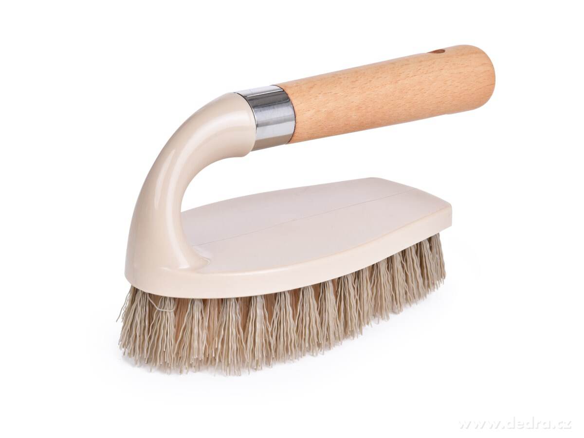 NATURAL LOOK Kézi súrolókefe bükkfa nyéllel 16 cm