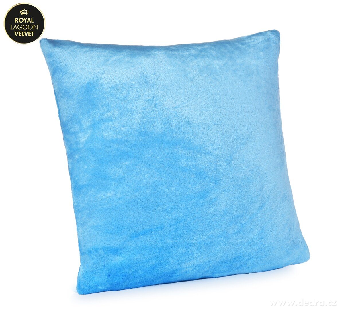 ROYAL LAGOON VELVET párnahuzat 45x45 cm- világos kék