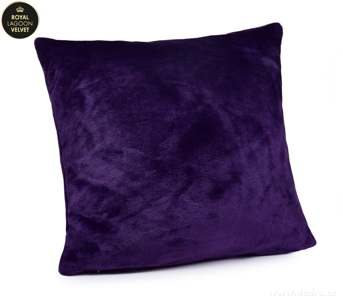 ROYAL LAGOON VELVET párnahuzat 45x45 cm- sötét lila