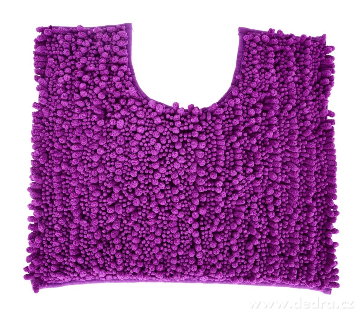 WC szőnyeg 3D CORAL SASANKA 50x45 cm - lila