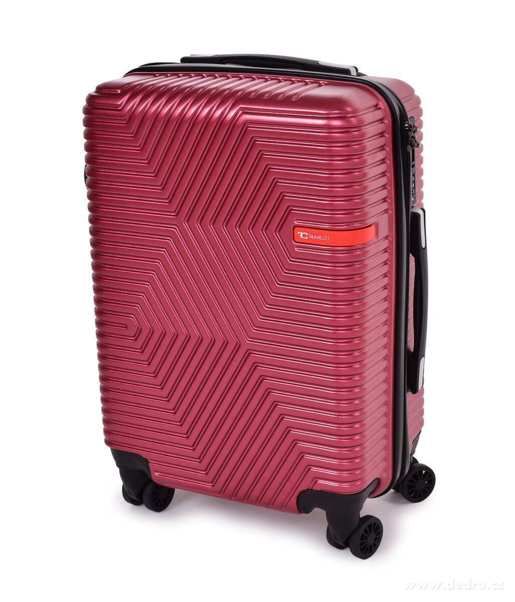 Bőrönd kicsi TSA FC TRAVELLER - Bordó