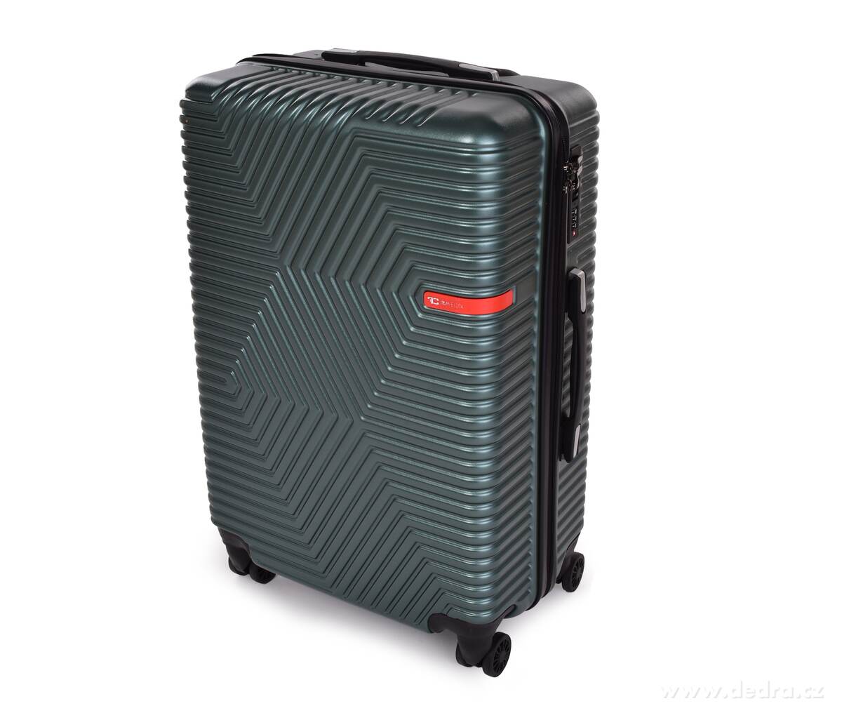 Bőrönd közepes TSA FC TRAVELLER - Petrol