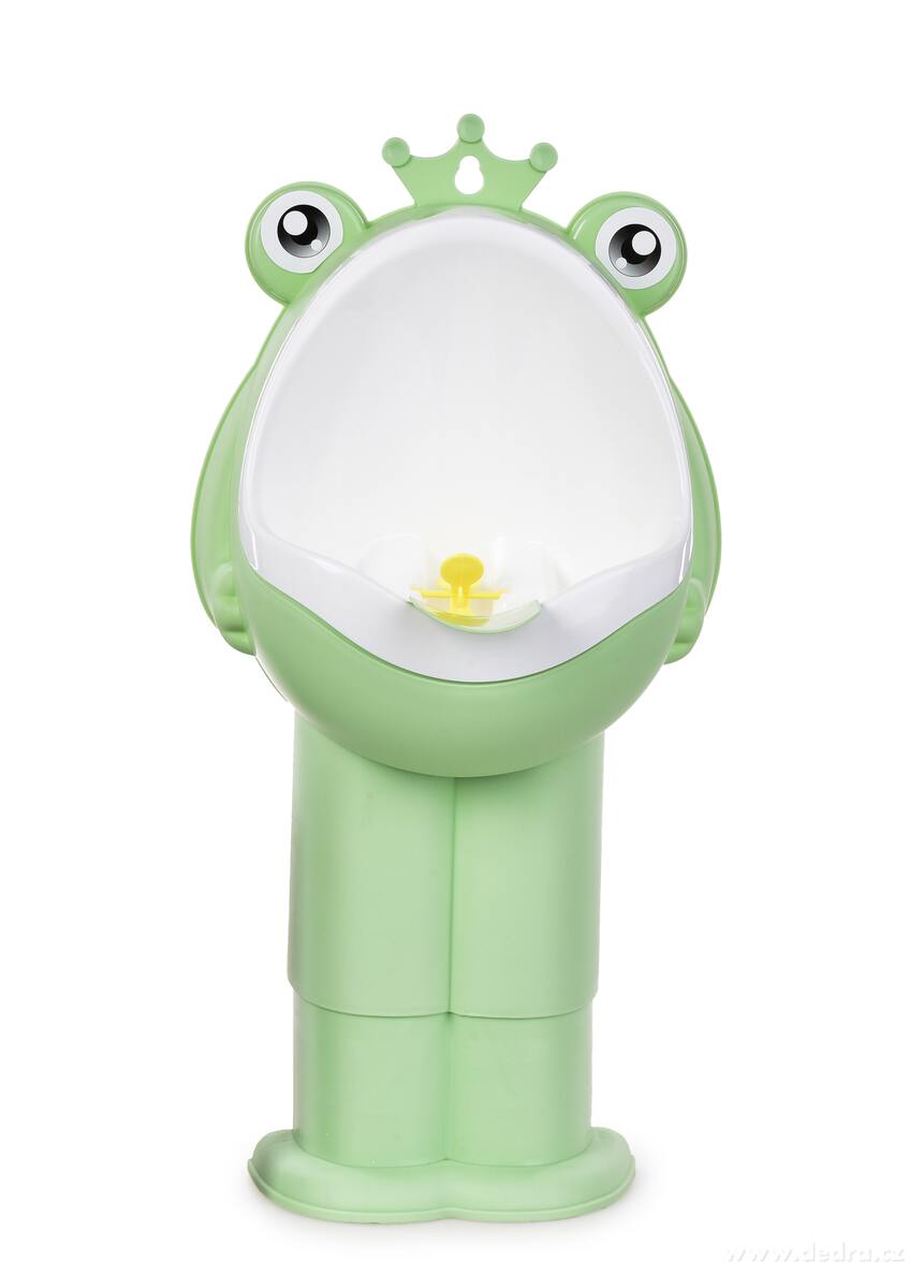 Béka formájú mini piszoár felakasztható/álló - Mentazöld