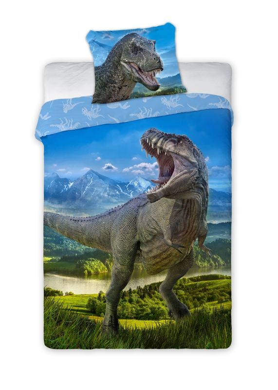 T-Rex hegyekben ágyneműhuzat 140x200 cm