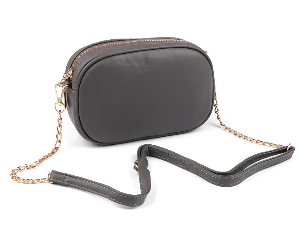 Női crossbody táska 13,5 x20 cm - Szürke