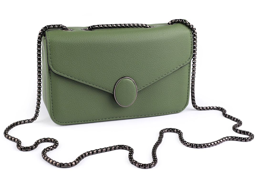Női crossbody táska 20x12 cm - Zöld